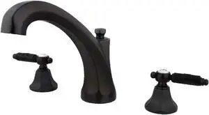 Kingston Brass KS4325GL Roman Tub Filler, Oil Rubbed Bronze