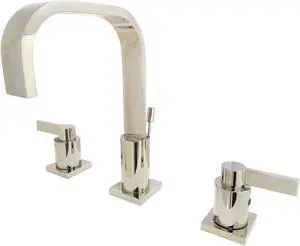 Fauceture FSC8969NDL NuvoFusion Widespread Bathroom Faucet, Polished Nickel