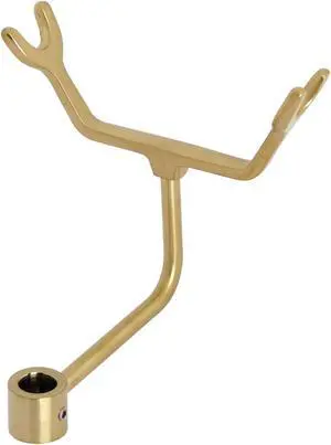 Kingston Brass ABT1050-7 Vintage Shower Pole Holder, Brushed Brass