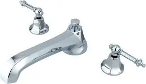 Kingston Brass KS4301TL Roman Tub Filler, Polished Chrome