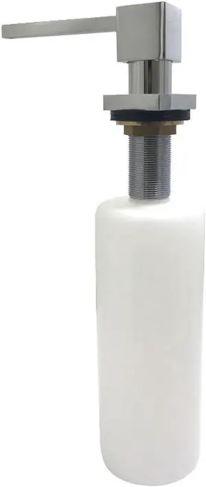 Kingston Brass SD8411 17 oz Claremont Soap Dispenser with Straight Nozzle, Polished Chrome