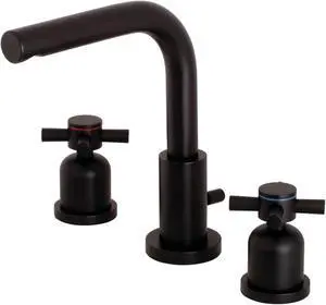 Fauceture FSC8950DX 8 in. Widespread Bathroom Faucet, Matte Black