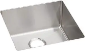 Elkay Crosstown Stainless Steel 18-1/2" x 18-1/2" x 9", Single Bowl Undermount Sink