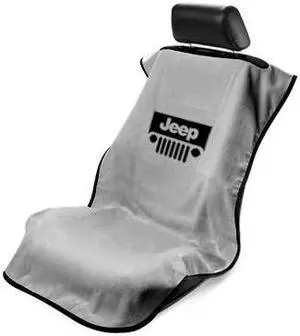 Jeep Grey with Grille Seat Armour