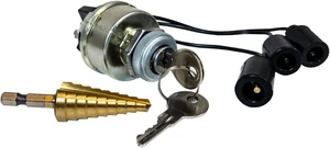 (W) Ignition Starter Switch Military Plug 4-Position ACC/OFF/ON/START for Humvee M998 HMMWV 24V (W) Ignition Starter Switch Military Plug 4-Position ACC/OFF/ON/START for Humvee M998 HMMWV 24V