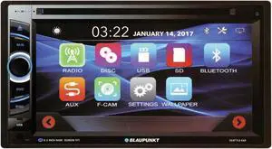 BLAUPUNKT SEATTLE 660 Blaupunkt D.Din 6.2 Touchscreen AM/FM/CD/DVD/BT/USB