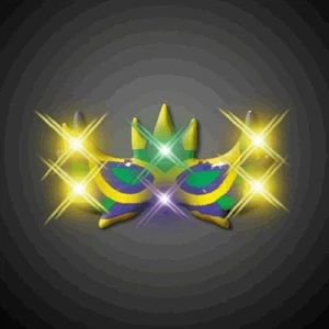 blinkee Light Up Mardi Gras Mask by blinkee Light Up Mardi Gras Mask by