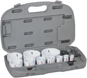 Drill America DMS04-9108 Electrician's Hole Saw Kit