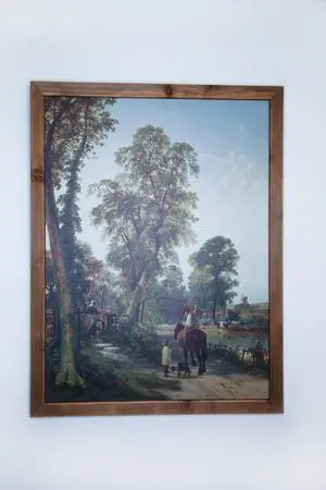 Country Scene Canvas Hanging Art