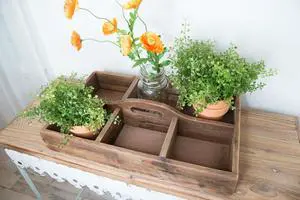 Flat Wood Caddy