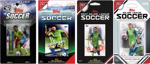MLS Seattle Sounders 4 Different Licensed Trading Card Team Sets MLS Seattle Sounders 4 Different Licensed Trading Card Team Sets