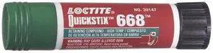 LOCTITE 640470 Retaining Compound, 668 Series, Green, Semi-Solid, 19g, Stick