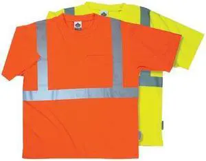 8289  Economy T-Shirt  Orange  Large