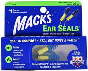 Mack's Ear Seals Dual Purpose Earplugs - 1 Pair