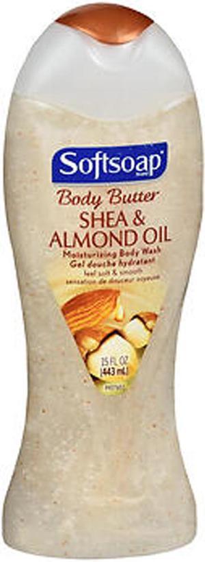 Softsoap Body Butter Moisturizing Body Wash Shea & Almond Oil - 20 oz