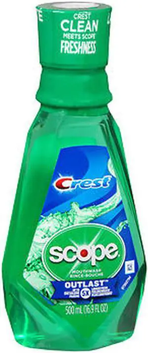 Scope Crest Outlast Mouthwash - 16.9 oz