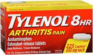 Tylenol 8 HR Arthritis Pain  225 Caplets