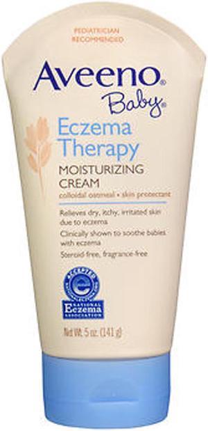Aveeno Baby Eczema Therapy Moisturizing Cream Fragrance Free  5 oz