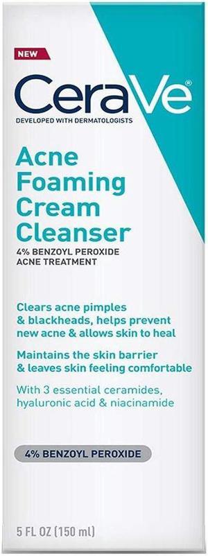 CeraVe Acne Foaming Cream Cleanser  5 oz