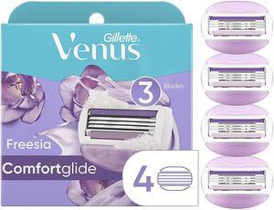 Gillette Venus Breeze 2 in 1 Cartridges with Shave Gel Bars - 4 ct
