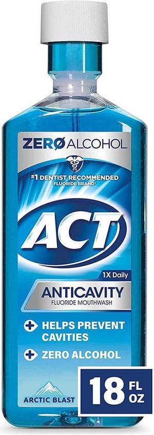 Act Anticavity Fluoride Mouthwash Arctic Blast - 18 oz