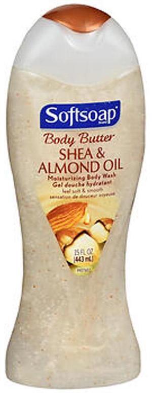 Softsoap Body Butter Moisturizing Body Wash Shea & Almond Oil - 20 oz