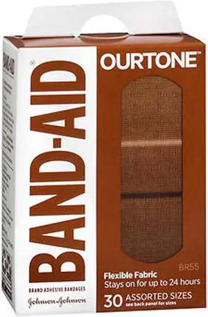 Band-Aid Brand OurTone Adhesive Bandages BR55 30/Count (119586)