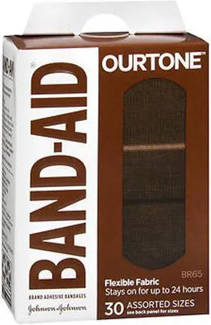 Band-Aid Brand OurTone Adhesive Bandages BR65 30/Count (119587)