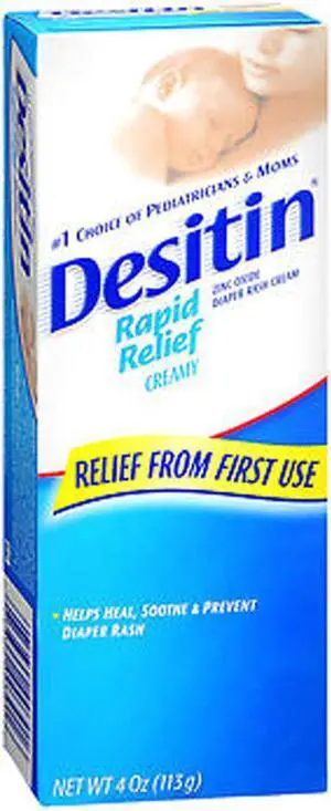 Desitin Rapid Relief Diaper Rash Cream - 4 oz