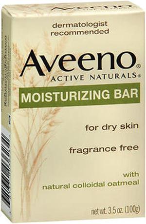 Aveeno Active Naturals Moisturizing Bar Fragrance Free  35 oz