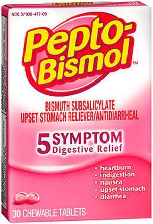 Pepto-Bismol Chewable Tablets Original - 30 ct