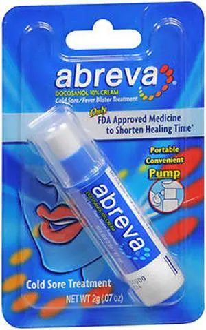 Abreva Cold Sore/Fever Blister Treatment Pump - 0.07 oz