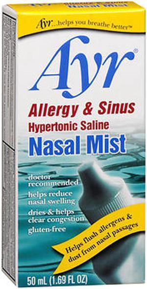 Ayr Allergy & Sinus Hypertonic Saline Nasal Mist - 1.69 fl oz