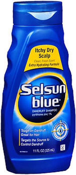 Selsun Blue Dandruff Shampoo Itchy Dry Scalp  11 oz