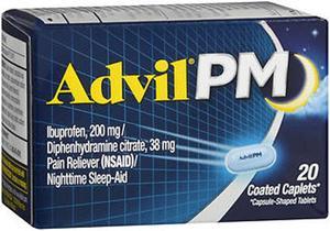 Advil PM - 20 Coated Caplets