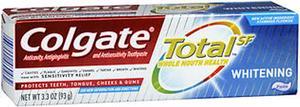 Colgate Total SF Whitening Toothpaste  33 oz