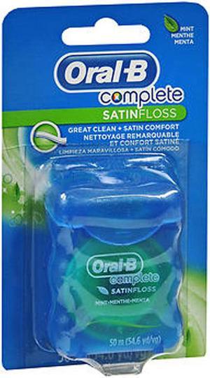 Oral-B Complete SATINfloss Dental Floss Mint - 55 yds.