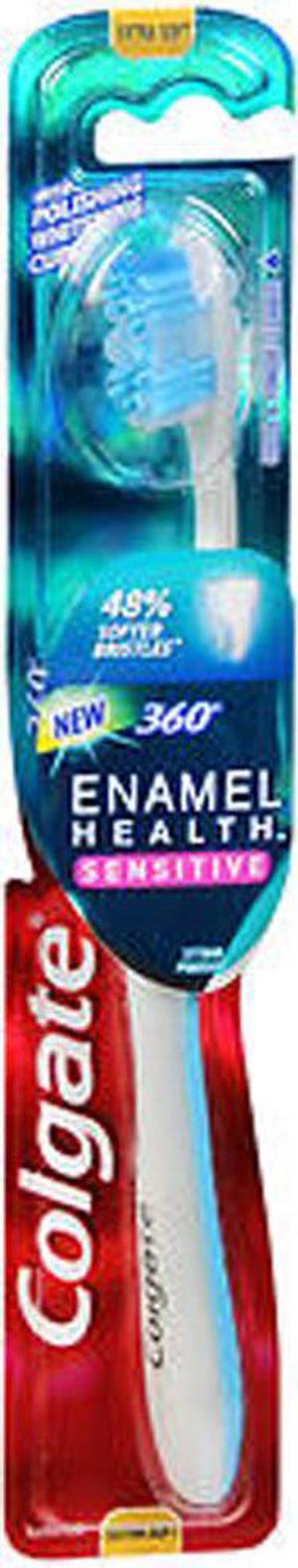Colgate 360 Degrees Enamel Health Sensitive Toothbrush Extra Soft