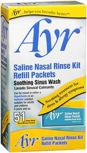 Ayr Sinus Nasal Rinse Kit Refill Packets