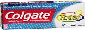 Colgate Total Whitening Mint Toothpaste Gel  33 oz