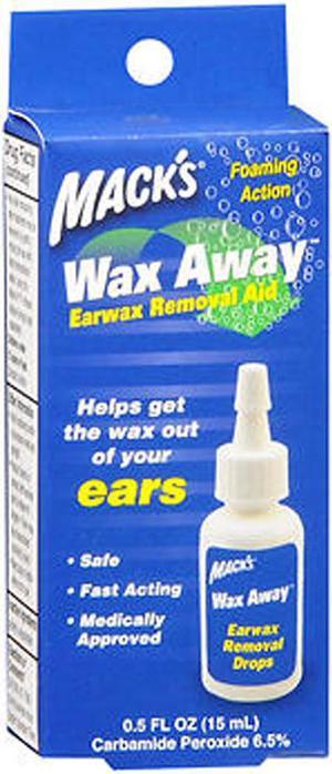 Mack's Wax Away Earwax Removal Aid - 0.5 oz