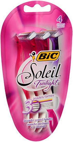 Bic Soleil Twilight Shavers Lavender Scented - 4 ct