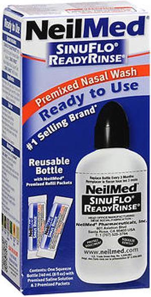NeilMed SinuFlo ReadyRinse Premixed Nasal Wash - 8 oz