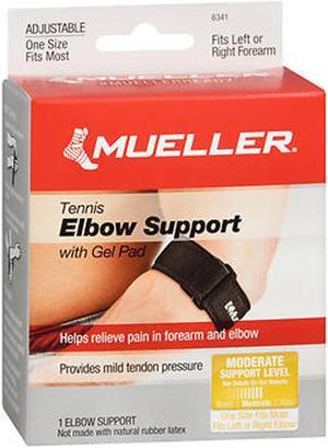Mueller Sport Care Tennis Elbow Support with Gel Pad One Size #6341 - 1 ea.