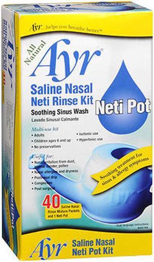 Ayr Saline Nasal Neti Pot Kit - Each