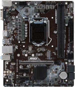 MSI PRO B360M PRO-VH LGA 1151 (300 Series) Intel B360 SATA 6Gb/s Micro ATX Intel Motherboard