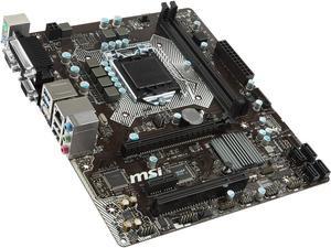 MSI H110M Pro VHL LGA 1151 Intel H110 HDMI SATA 6Gb/s USB 3.1 Micro ATX Intel Motherboard