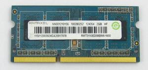 Ramaxel 2GB DDR3 1600 PC3-12800S Sodimm Laptop Memory RAM