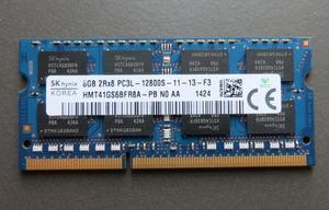 Hynix 8G DDR3L PC3L-12800S Notebook memory