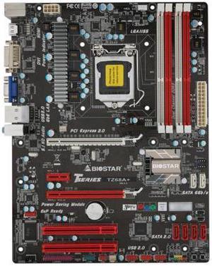 BIOSTAR TZ68A+ LGA 1155 Intel Z68 HDMI SATA 6Gb/s USB 3.0 ATX Intel Motherboard